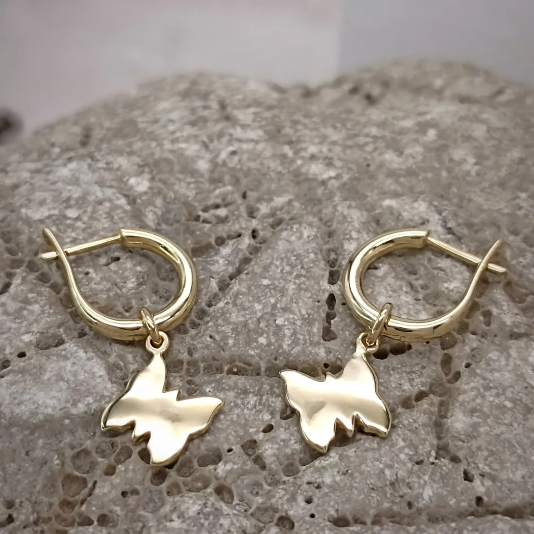 Butterfly1 "Butterfly" transformer earrings