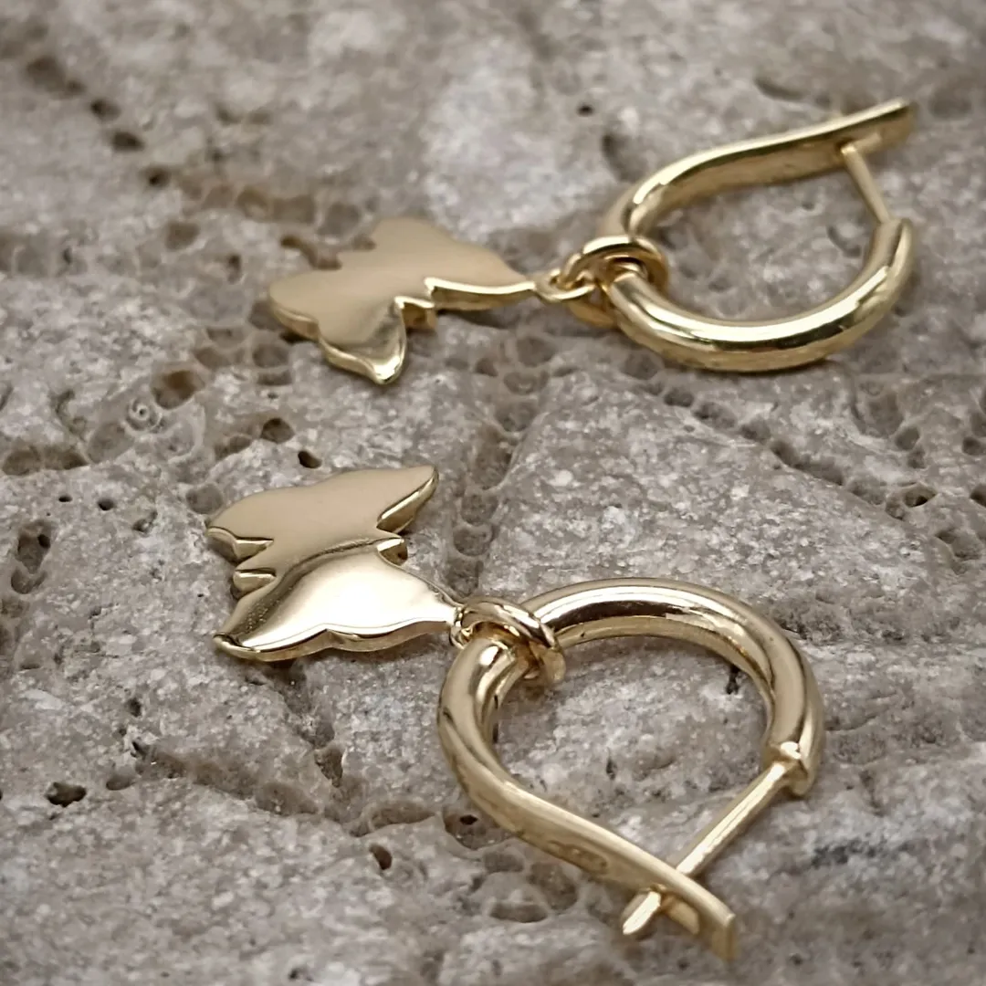 Butterfly4 "Butterfly" transformer earrings