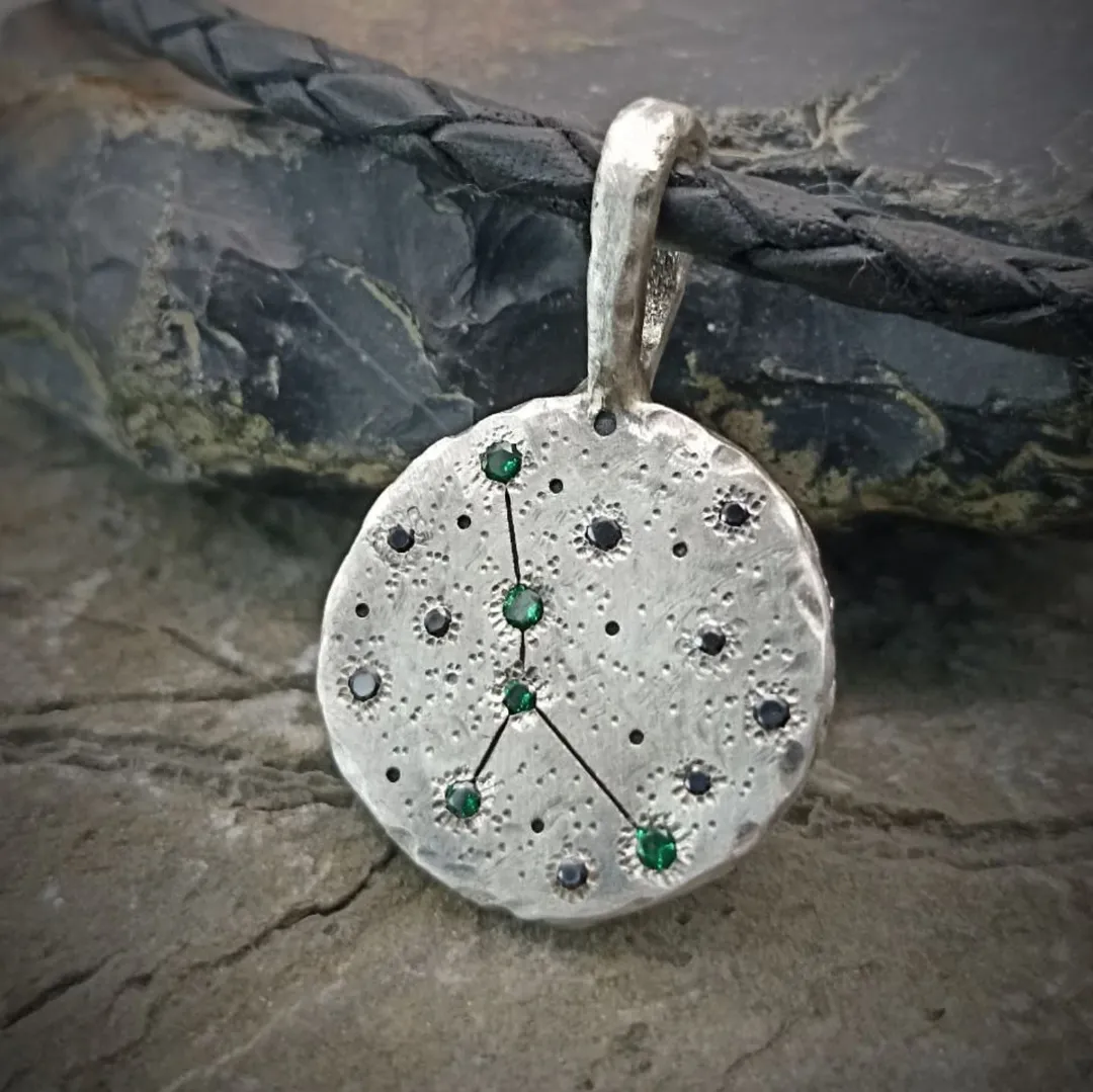 "Constellation Cancer" pendant