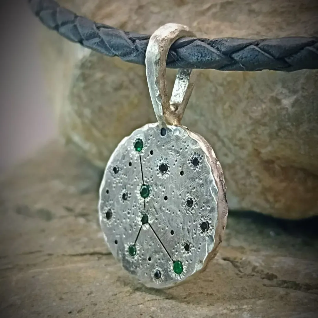 "Constellation Cancer" pendant