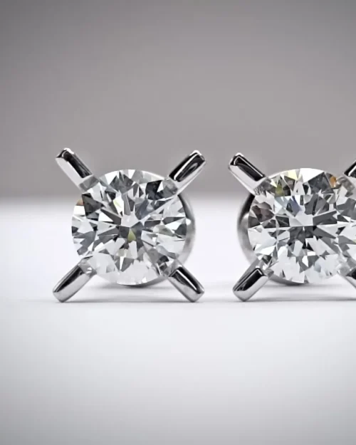 Diamond earrings
