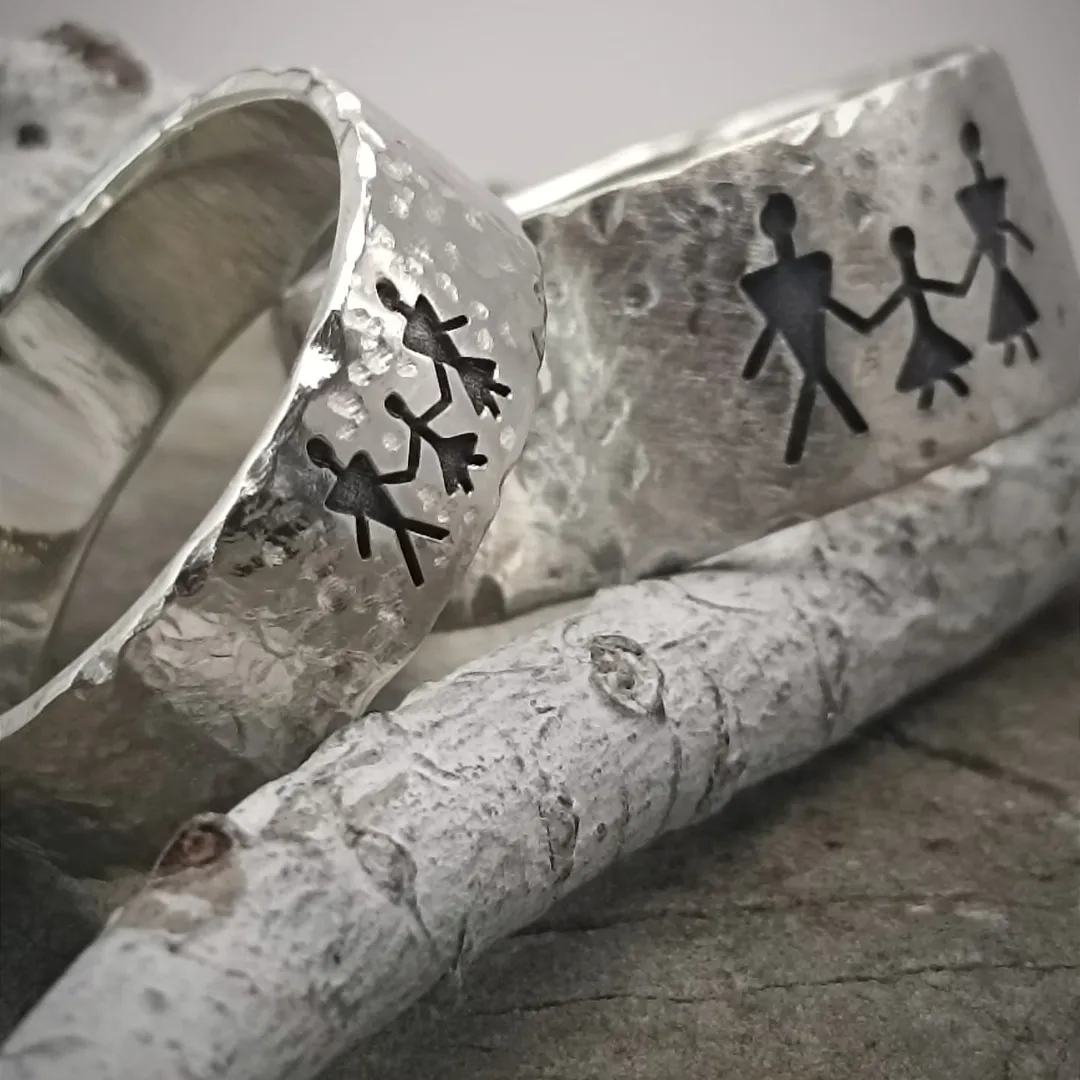Family1 Wedding rings "Family"