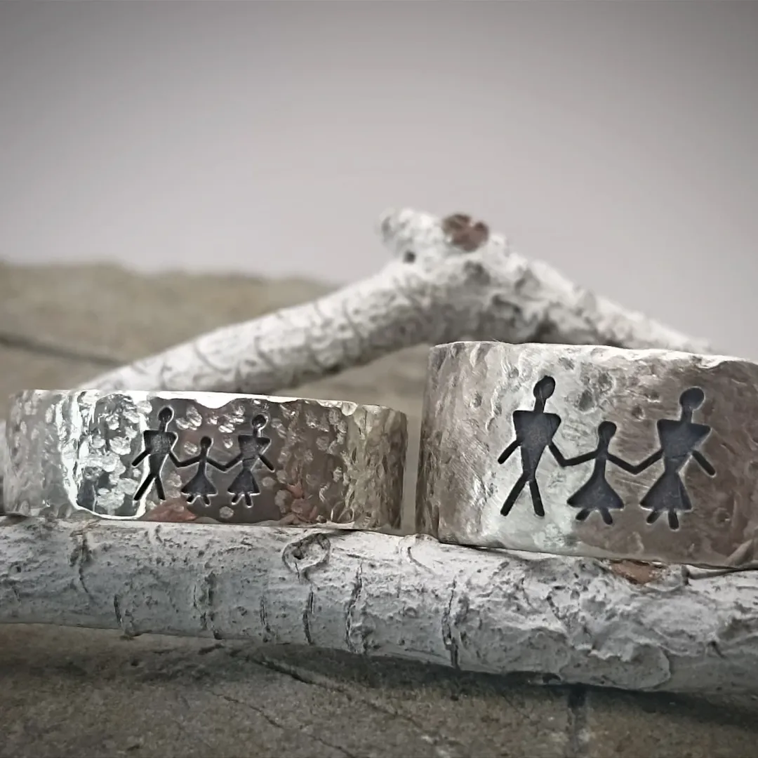 Family2 Wedding rings "Family"