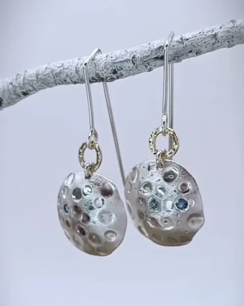 "Full Moon" earrings