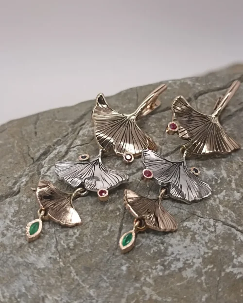 "Gingko" earrings
