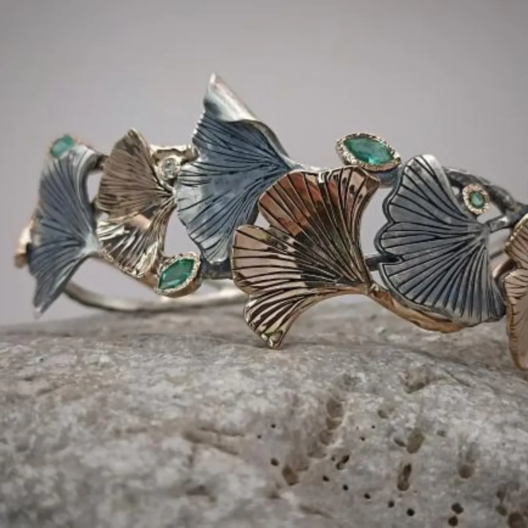 "Ginkgo" bracelet
