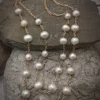 Necklace made of gold and pearls