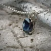 Sapphire pendant