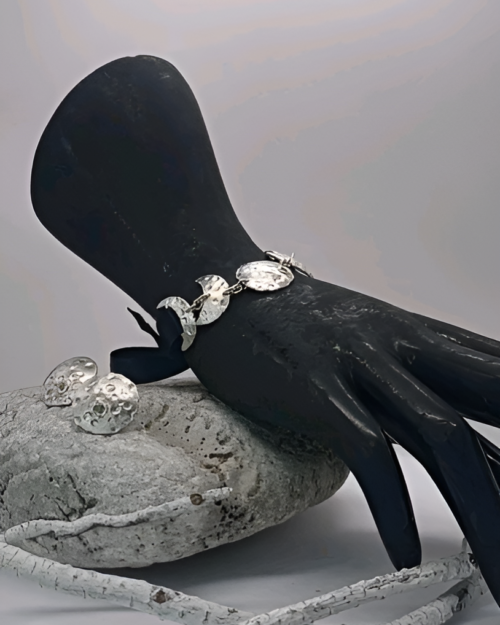 "Moon Phase" transformer bracelet or necklace