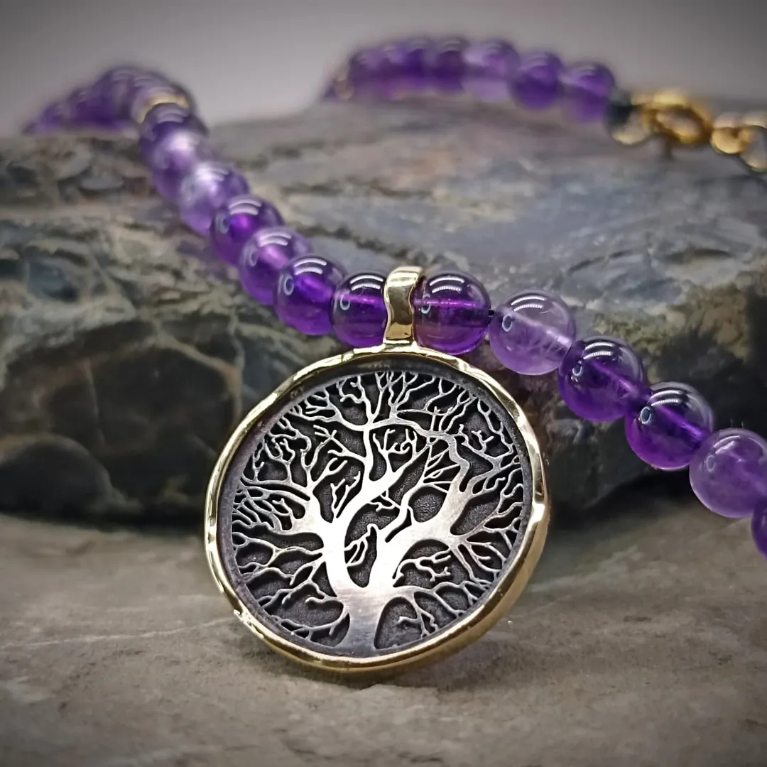 Necklace "The Tree of Power"