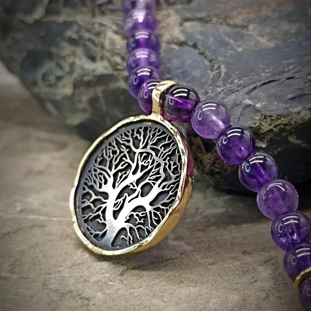 Necklace "The Tree of Power"