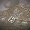 topaz4 Pendant with natural topaz