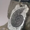 Trace of Ammonite2 Pendant"Trace of Ammonite"