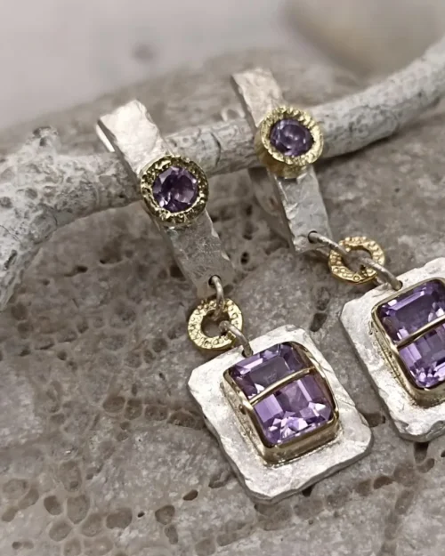 Earrings "Vanilla Sky"