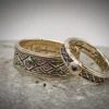 Wedding rings "Lines of Fate"